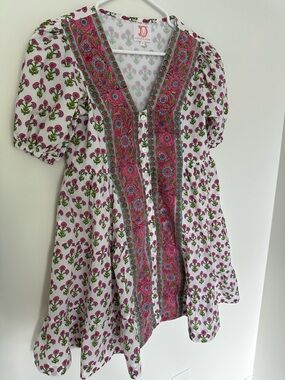 Victoria Dunn block pink dress S